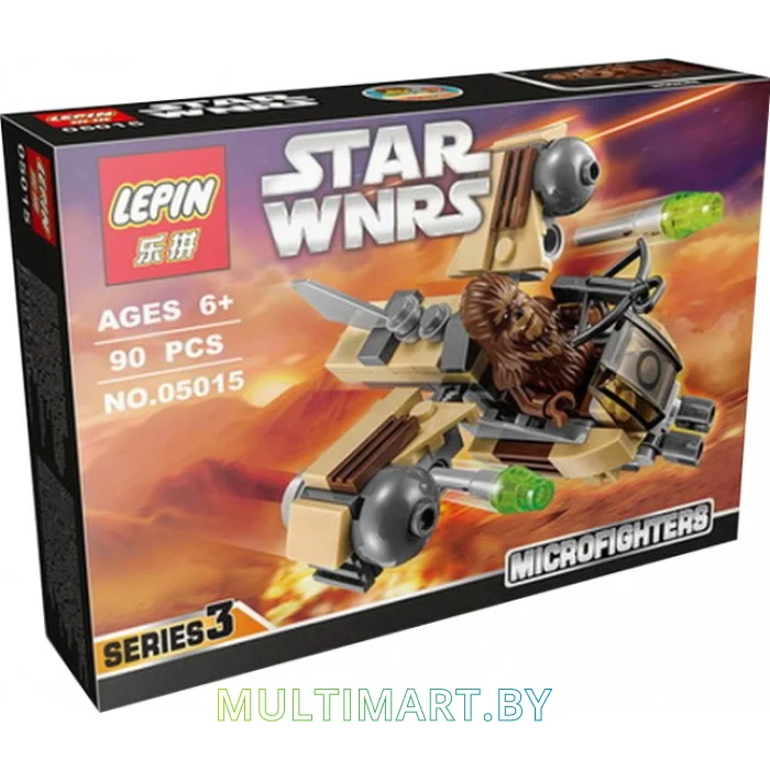 Конструктор Lepin 05015 Боевой корабль Вуки (90 деталей)